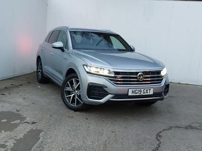 Silver Used 2019 VW Touareg R-line SUV | £28,998 (Fair price)