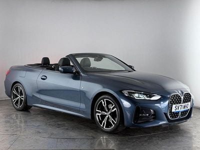 Blue Used 2021 BMW 420 M Sport Cabriolet | £24,550 (Fair price)