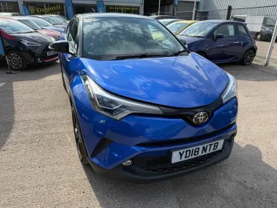 Second-hand Toyota C-HR 116 CP (85 kW) 2018 Albastru SUV