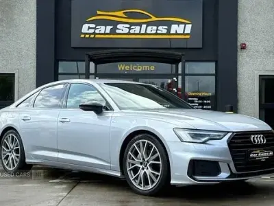 Used Audi A6 Black Edition 204 HP (150 kW) 2022 Silver Sedan
