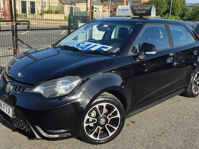 Used MG MG3 106 HP (77 kW) 2014 Black Hatchback