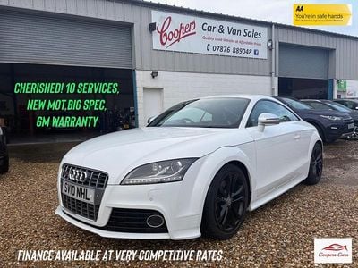 Used Audi TTS Design 280 HP (205 kW) 2010 White Coupe