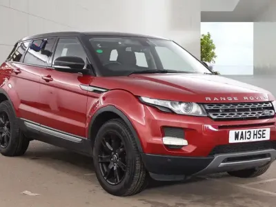 Used Land Rover Range Rover evoque Pure 150 HP (110 kW) 2013 Firenze red SUV