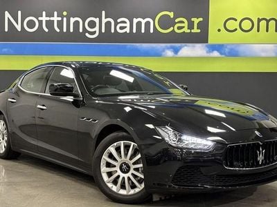 Black Used 2015 Maserati Ghibli Sedan | £16,795 (Fair price)
