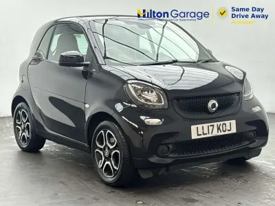 Used Smart ForTwo Coupé Premium 90 HP (66 kW) 2017 Black Coupe