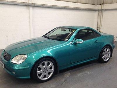 Used Mercedes SLK230 2000 Blue Cabriolet