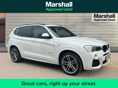 Used BMW X3 M Sport 187 HP (137 kW) 2017 White SUV