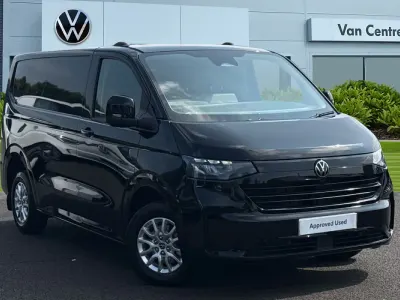 Used VW T7 Pro 150 HP (110 kW) 2025 Black Van