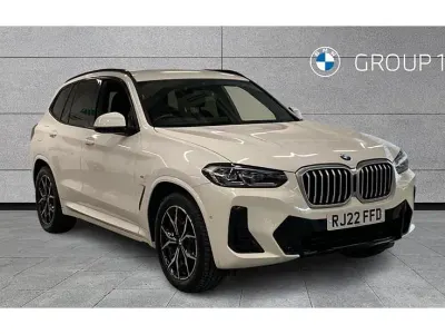 Second-hand BMW X3 M Sport 184 CP (135 kW) 2022 Alb SUV