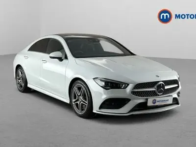 Used Mercedes CLA250 AMG Line Premium Plus 224 HP (164 kW) 2021 White Coupe