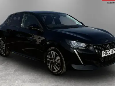 Used Peugeot 208 Allure+ 102 HP (75 kW) 2023 Black Hatchback