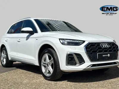 Usado Audi Q5 S-Line 265 CV (194 kW) 2022 Blanco SUV