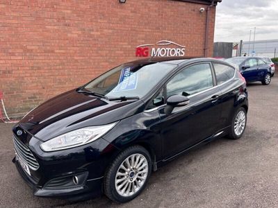 used Ford Fiesta 1.0 EcoBoost Titanium Black 3dr Hatch