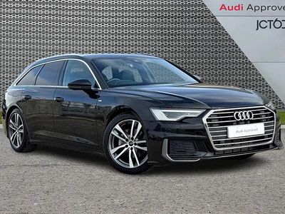 Used Audi A6 S-Line 200 HP (147 kW) 2023 Black Estate