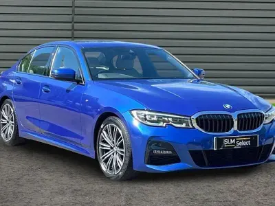 Used BMW 318 M Sport 156 HP (114 kW) 2021 Blue Sedan