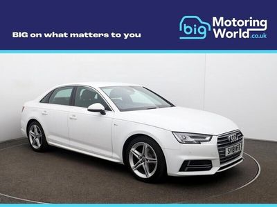 used Audi A4 4 1.4 TFSI S line Saloon 4dr Petrol Manual Euro 6 (s/s) (150 ps) S Line Body Styling
