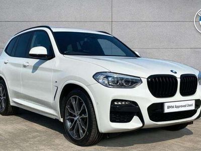 Used BMW X3 M Sport 188 HP (138 kW) 2020 White SUV