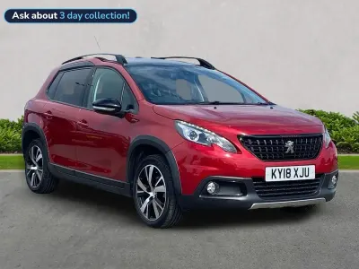 Used Peugeot 2008 GT-line 2018 Red SUV
