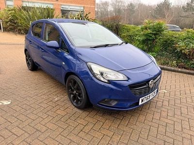 Used Vauxhall Corsa S 90 HP (66 kW) 2019 Blue Hatchback