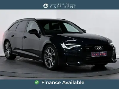 Used Audi A6 Black Edition 204 HP (150 kW) 2023 Blue Estate