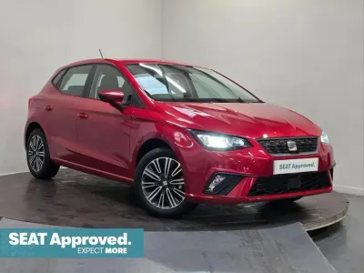 New Seat Ibiza SE Technology 94 HP (69 kW) 2025 Red Hatchback