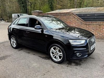 Used Audi Q3 S-Line 177 HP (130 kW) 2014 Black SUV