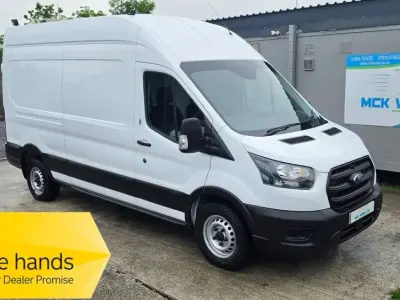 Used Ford Transit 130 HP (95 kW) 2022 White Van