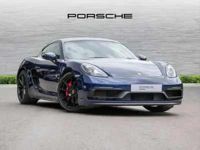 Used Porsche Cayman 394 HP (289 kW) 2023 Blue Coupe