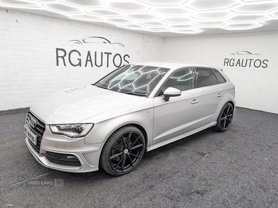 Silver Used 2014 Audi A3 S-Line Hatchback | £7,495 (A bit pricey)
