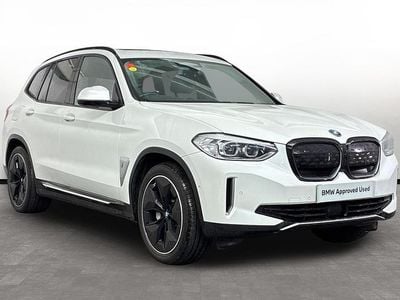 White Used 2021 BMW iX3 Shadowline SUV | £25,700 (Fair price)