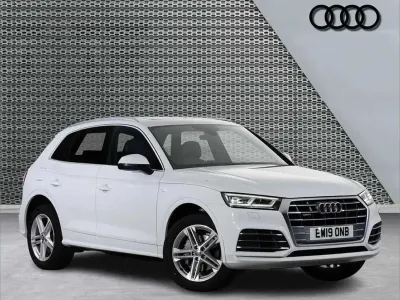 Used Audi Q5 S-Line 187 HP (137 kW) 2019 White SUV