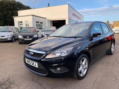 Used Ford Focus Zetec 2010 Black Hatchback