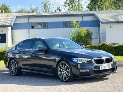 Used BMW 520 M Sport 190 HP (139 kW) 2018 Black Sedan