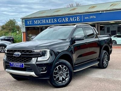 Begagnad Ford Ranger Wildtrack 2024 Svart Pickup