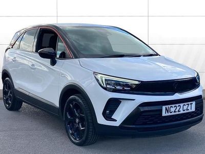 Used Vauxhall Crossland GS Line 110 HP (80 kW) 2022 White SUV