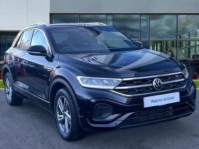 Used VW T-Roc R-line 150 HP (110 kW) 2024 Black SUV