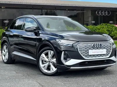 Used Audi Q4 e-tron S-Line 210 kW (286 HP) 2025 Black SUV