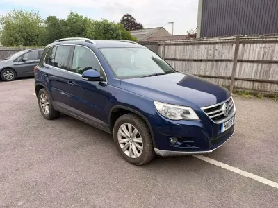 Używany VW Tiguan SE 2010 Niebieski SUV