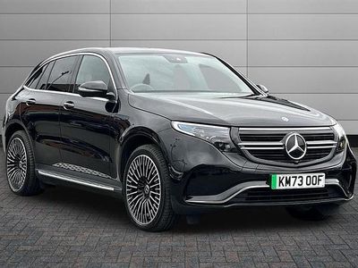 Used Mercedes EQC400 AMG Line Premium 300 kW (408 HP) 2023 Black SUV