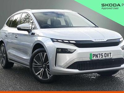 Used Skoda Enyaq iV 154 kW (210 HP) 2025 Brilliant silver metallic SUV