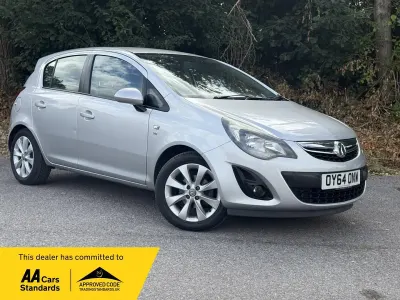 Used Vauxhall Corsa Excite 2014 Silver Hatchback