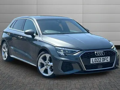 Used Audi A3 S-Line 148 HP (108 kW) 2022 Daytona grey Sedan
