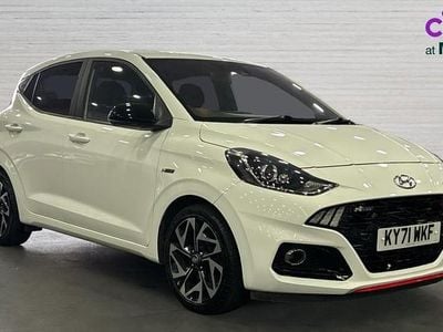 Used Hyundai i10 N Line 100 HP (73 kW) 2021 White Hatchback