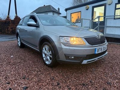 Beige Used 2015 Skoda Octavia Scout 4x4 Estate | £6,995 (Fair price)