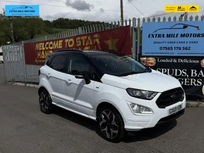 Used Ford Ecosport ST-Line 140 HP (102 kW) 2019 White SUV