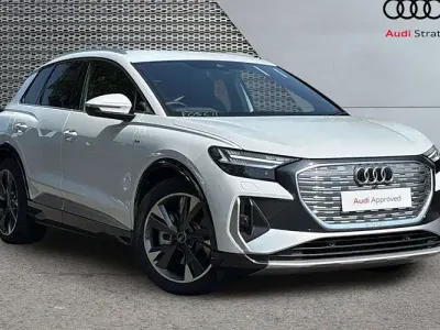 Used Audi Q4 e-tron S-Line 210 kW (286 HP) 2026 White SUV
