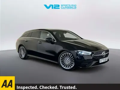 Used Mercedes CLA180 Shooting Brake AMG line 2023 Black Estate