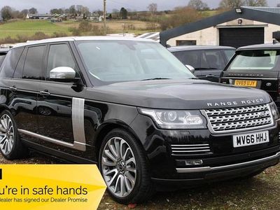Used Land Rover Range Rover Autobiography 2016 Black SUV