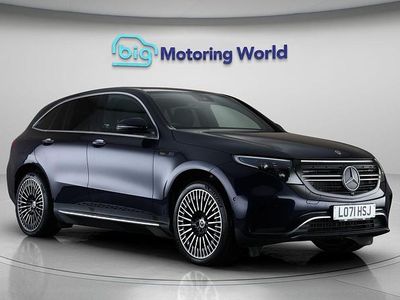 Used Mercedes EQC400 AMG line 300 kW (408 HP) 2022 Blue SUV
