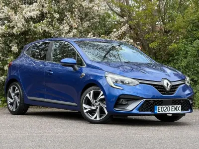 Used Renault Clio RS Line 100 HP (73 kW) 2020 Blue Hatchback
